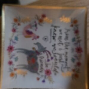 NATURAL LIFE Colorful Animal Decor Plate